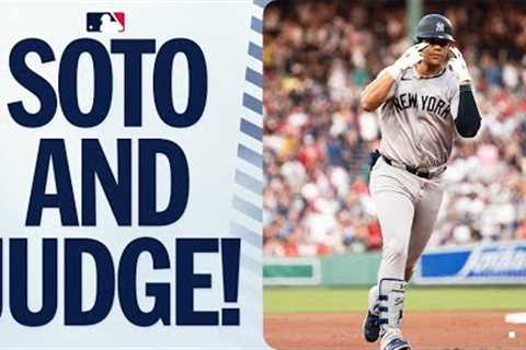Juan Soto and Aaron Judge hit BACK-TO-BACK homers!