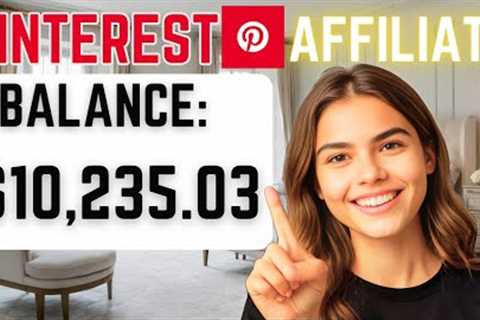How I Made $10,000 on Pinterest in 1 Month (Affiliate Marketing)