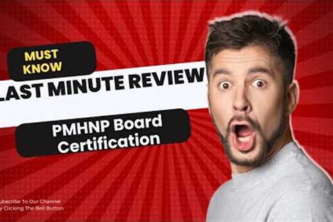 Are you ready to pass your PMHNP board certification? If so, watch this video.