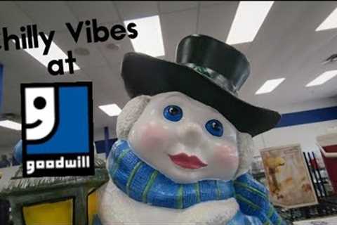 Chilly Vibes at Goodwill - Shop Along With Me - Goodwill Thrift Store