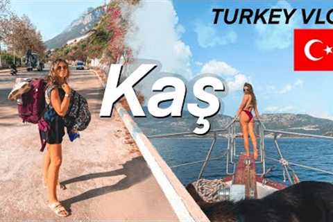 THE BEST SCUBA DIVING SPOT IN TURKEY 🤿🇹🇷 Backpacking Vlog in Kaş