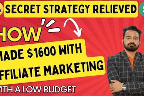 How I Made $1600 With Affiliate Marketing With Jvzoo I Rohit Kharayat