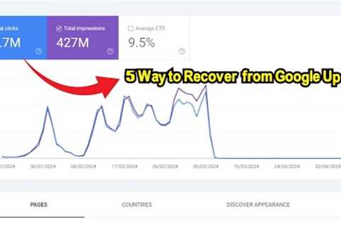 5 Ways to Recover from Google Update March 2024 Google Core Update | Recover Traffic | Google Update