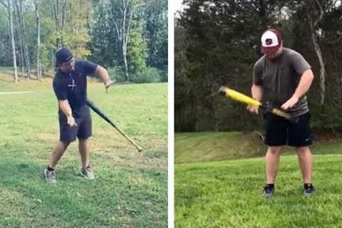 Baseball Fan Performs Mesmerising Tricks With Bat