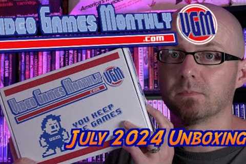 Video Games Monthly - July 2024 Unboxing