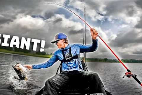 Kayak Fishing Private Lake For BIG FISH!! (Completely UNCUT Fishing Tips!)