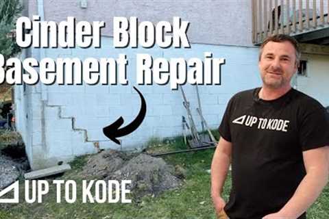 Cinder Block Basement Repair