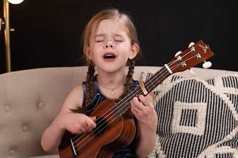 Can't Help Falling In Love - Elvis Cover by 6-Year-Old Claire Crosby