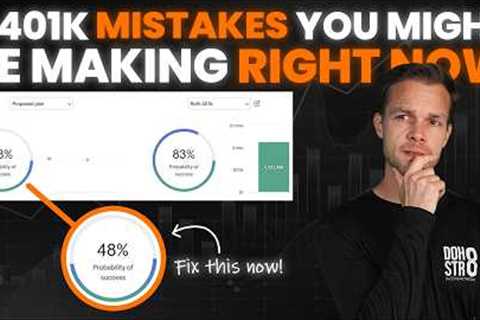 3 401K MISTAKES DESTROYING RETIREMENT PLANS 📉