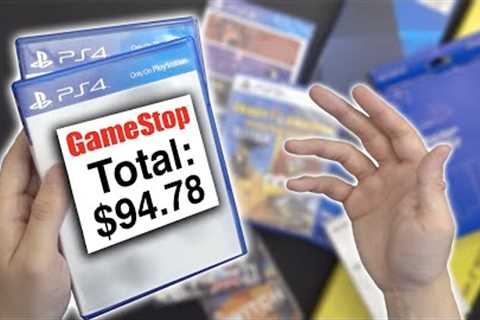 Ordering Rare Used PS4 Games From GameStop. | Game Collecting Pickups Ep. 4