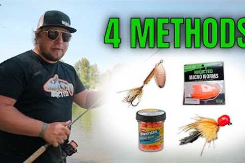4 Beginner TROUT FISHING Setups - IN DEPTH Trout Fishing Tutorial