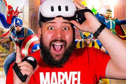 I Played the Best Marvel VR Game Nobody Can Play!