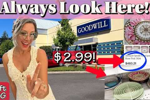 Goodwill Thrift Shopping for Home Decor and Fashion - Thrift With Me - Haul