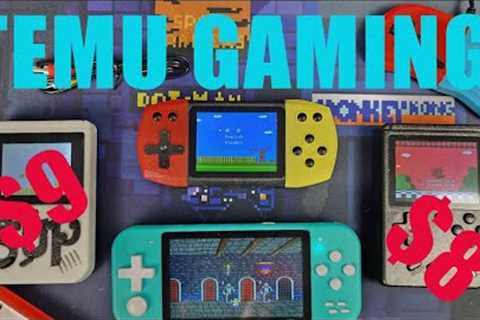 Temu Gaming | Better than WISH? Super Cheap Emulators | Unbox and Review!