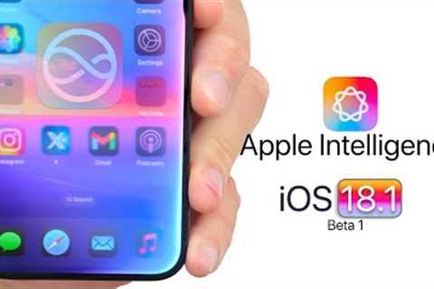 iOS 18.1 Beta 1 is Out - What's New? (Apple Intelligence)