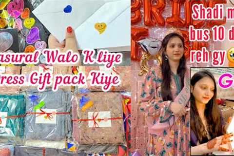 My Wedding Preparations Vlog Pakistan 🥰❤️Gift Packing For In Laws