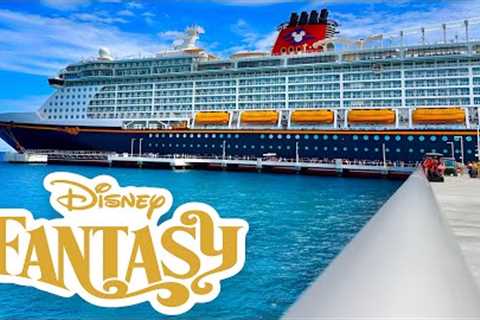 Disney Fantasy UPDATED 2024 Ship Tour! Deck By Deck Walk Through of DCL Cruise Ship!
