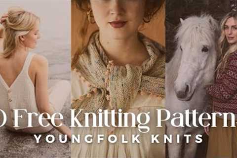 10 FREE Knitting Patterns | Curated by YoungFolk Knits