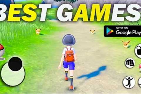 Top 5 Best Pokemon Games For Android 2024 || High Graphics Pokemon Games Playstore || Storyline||