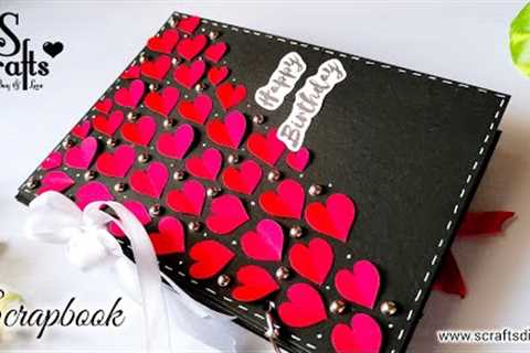 Birthday Scrapbook | Easy Handmade scrapbook ideas | diy gift ideas | scrapbooking ideas | S Crafts