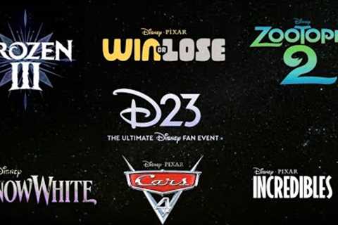 D23 EXPO 2024 : Upcoming Disney Movies Trailers To Expect