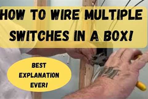 Wiring a Switch? Here's the Trick That'll Make It Simple - No Matter How Many Gangs!