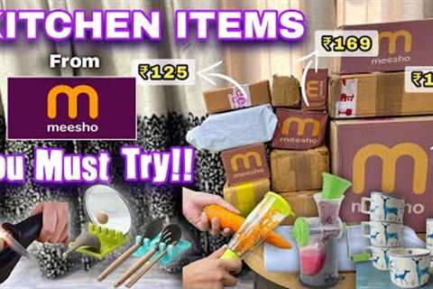 13 Meesho Kitchen Items You Must Have 😍Part-1 | Meesho Kitchen Finds