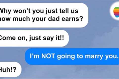【Apple】My fiancé's obsession with my dad's salary makes me end the engagement.