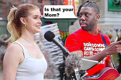 Proud Mom Watches Daughter’s First Time Singing on the Street