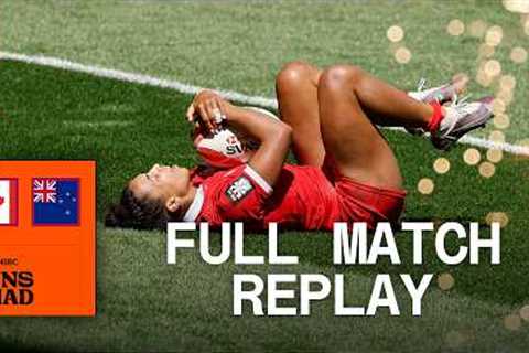 HUGE Canadian shock! | Canada v New Zealand | Full Match | SVNS Madrid
