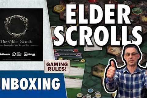 The Elder Scrolls - Unboxing video - Pre-production copy