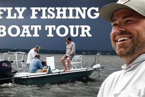 Fly Fishing Boat Tour | How to Outfit Your Salt Water Skiff for Tarpon fishing with Brett Martina