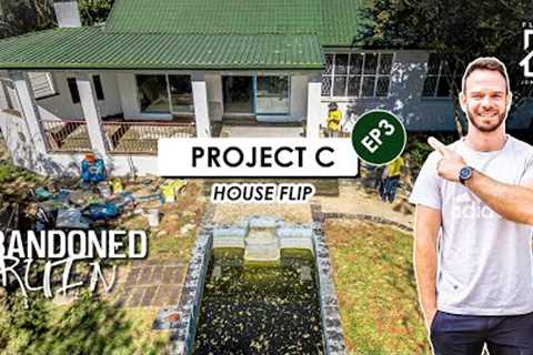 ABANDONED Ruin House Flip - Project C | Episode 3