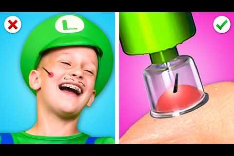 Mario's Hacks Saved My Life!⭐Super Mario Parenting Tips &amp; Gadgets That Every Parent Will Love!