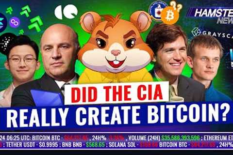 Tucker Carlson's CIA Bitcoin theory, Vitalik's vision for Ethereum, altcoin season ⚡️ Hamster News
