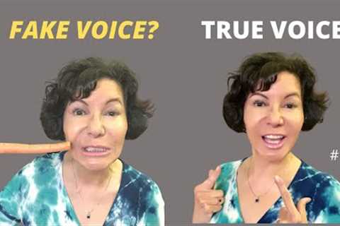 How to Find Your True Singing Voice!  WHY COPY SOMEONE ELSE?