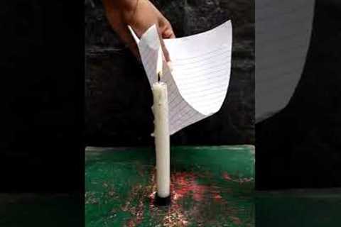simple and easy science experiment | candle experiment