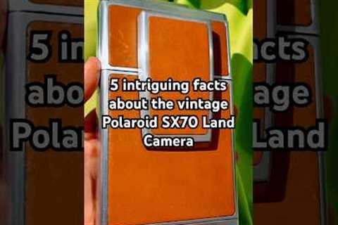 5 Intriguing Facts About the Vintage Polaroid SX70 Land Camera #classictech #vintagecamera #polaroid