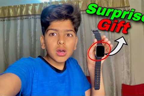 My Brother Surprised Me with a New Smart Watch😍! | Unboxing &amp; Reaction😱