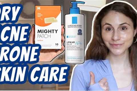 How to TREAT ACNE WHEN YOU HAVE DRY SKIN| Dr Dray