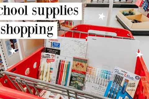 back to school supplies shopping vlog + giveaway 2020-2021