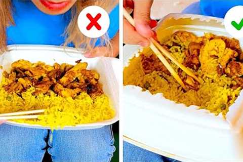 40 Crazy Hacks For Foodies || 5-Minute Recipes to Speed Up Cooking Routine!