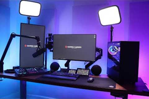The ULTIMATE Streaming Setup - Desk &amp; Studio Tour