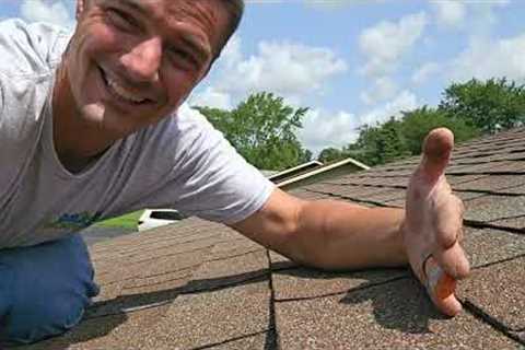How to find a roof leak that does not have obvious damage.