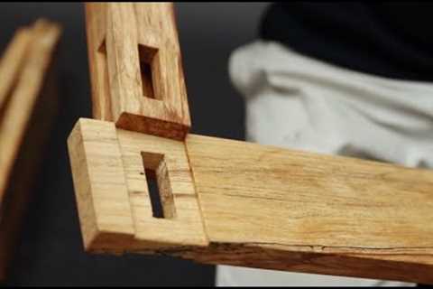Table #1: the assembling of a Whitebeam table | no screws no glue | inspired by Japanese joinery