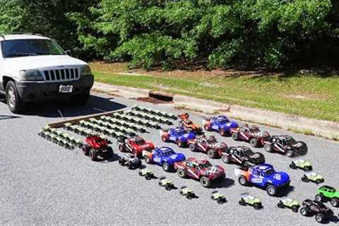 How Many Toy Cars Does It Take To Pull A Real Car?