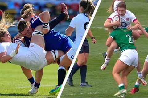 The BEST Rugby Tackles! | Women's Six Nations