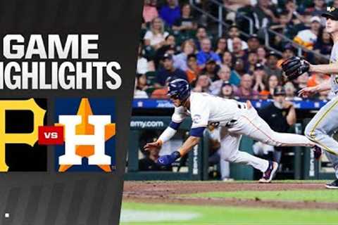 Pirates vs. Astros Game Highlights (7/31/24) | MLB Highlights