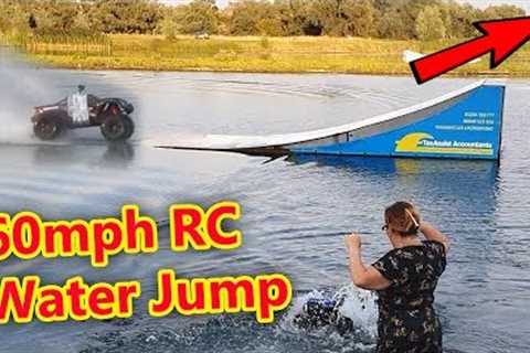 Can this $1200 RC Car Jump &amp; Land on WATER?
