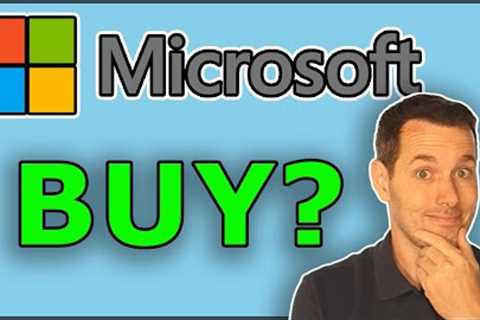 Microsoft Stock Analysis $MSFT - Buy MSFT Today???